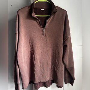 American Eagle Aerie quarter zip up sweatshirt 🦅